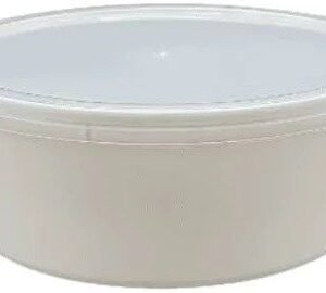 100 ML Milky Round Container