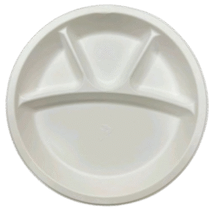 11 Inch Bagasse Plate - Bracket