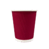 Ripple Glass Maroon