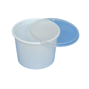 750 ML Milky Round Container (2)