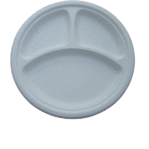 9 Inch Bagasse Plate - Bracket