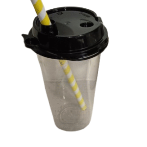350 ML Glass with Lid